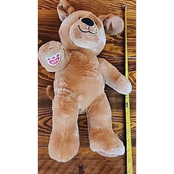 Build A Bear Workshop BABW 15" Brown Dog Chocolate Chunk pup 2017 Plush - Picture 6 of 12